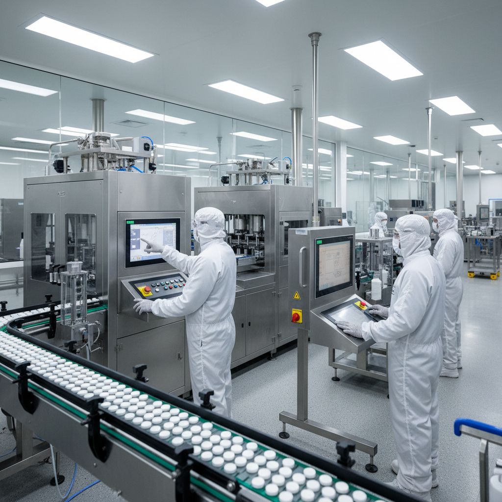 Contract manufacturing pharma